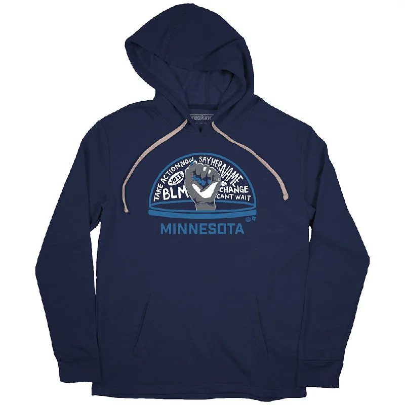 The WNBPA Speaks Hoodie: Minnesota Hoodie with Logo Branding Identity