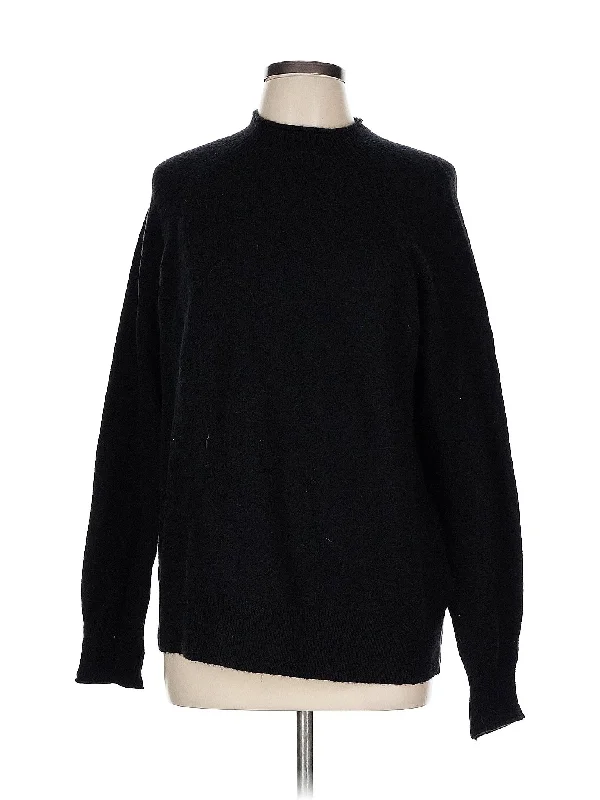 Turtleneck Sweater Zippered Front Buttoned Front Snap Front