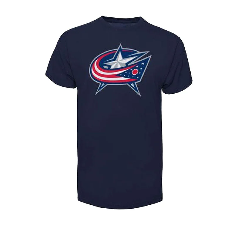 47 Brand Fan Tee Shirt - Columbus Blue Jackets Oversized Jacket Tailored Jacket Straight Jacket 47 Brand Fan Tee Shirt - Columbus Blue Jackets Oversized Jacket Tailored Jacket Straight Jacket