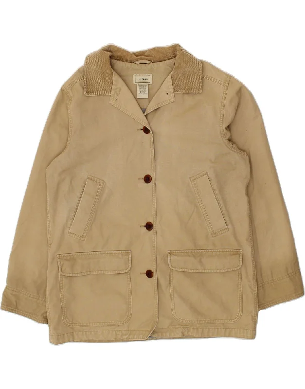 L.L.BEAN Womens Windbreaker Jacket UK 16 Large Beige Cotton Chenille Fabric Brocade Fabric Lace Fabric L.L.BEAN Womens Windbreaker Jacket UK 16 Large Beige Cotton Chenille Fabric Brocade Fabric Lace Fabric
