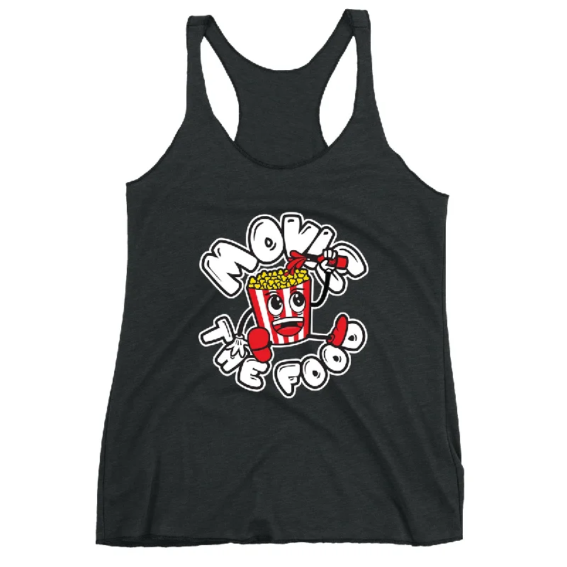 Movie The Food™ "Round Logo" Women's Racerback Tank Top yoga tank top