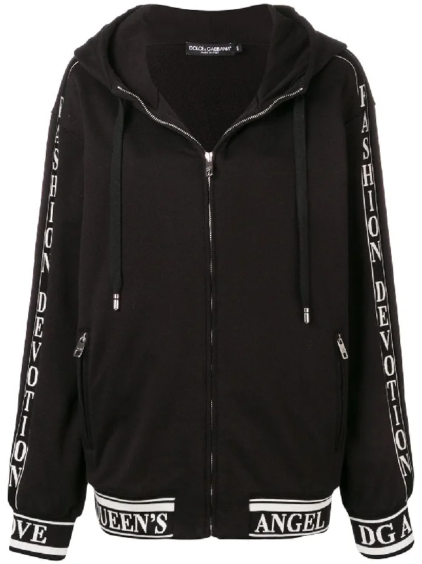 Fashion Devotion track jacket Boat Neck Shawl Collar Notched Collar