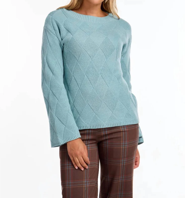 Aqua Sweater Boxy Sweater Fitted Sweater A-Line