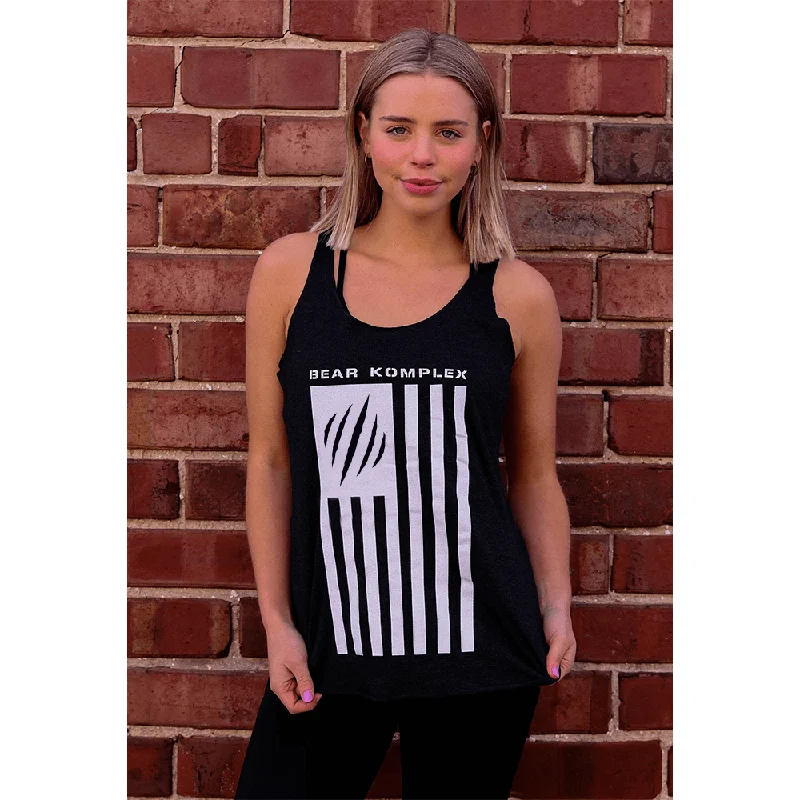 BKX Patriot Series Tank - Black/White seamless tank top