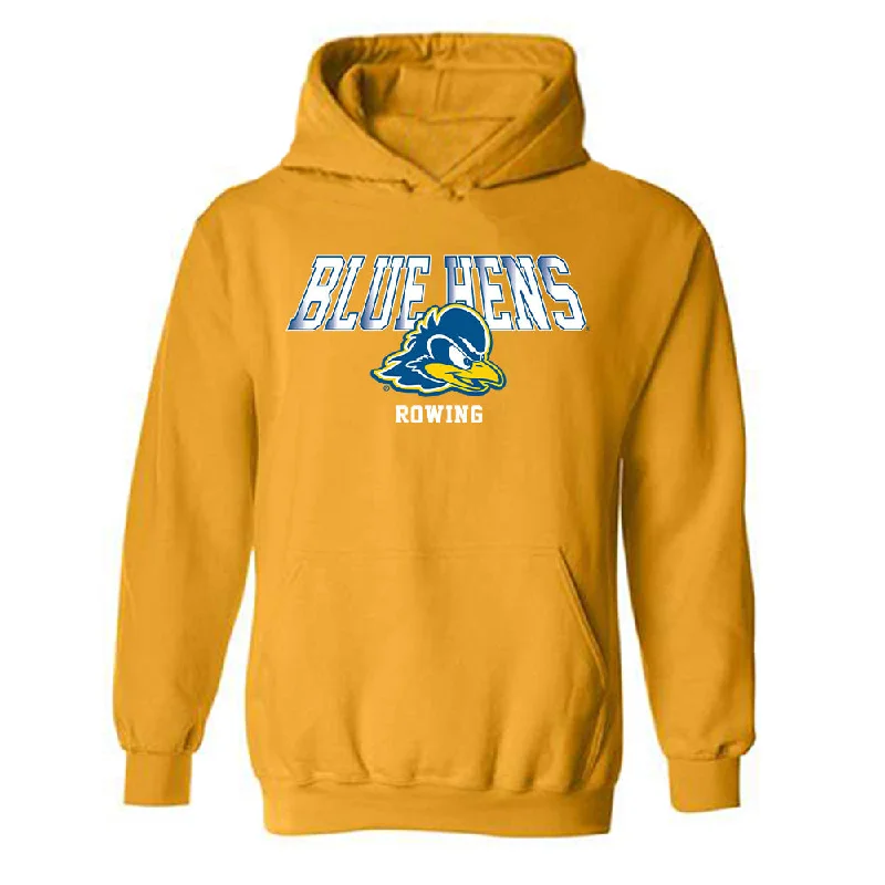 Delaware - NCAA Women's Rowing : sophia murray - Classic Fashion Shersey Hooded Sweatshirt Hoodie with Button Classic Timeless