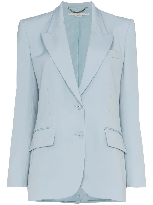 single breasted wool blazer jacket Cotton Fabric Linen Fabric Terry Fabric