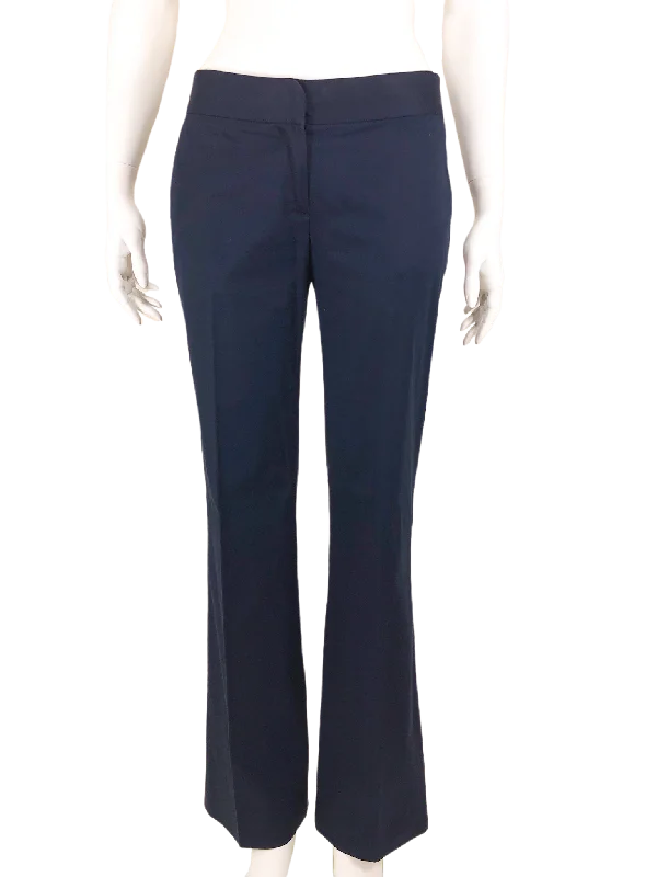 J. Crew, Flared Cotton Pant, Size 8 Slim-Fit Leggings