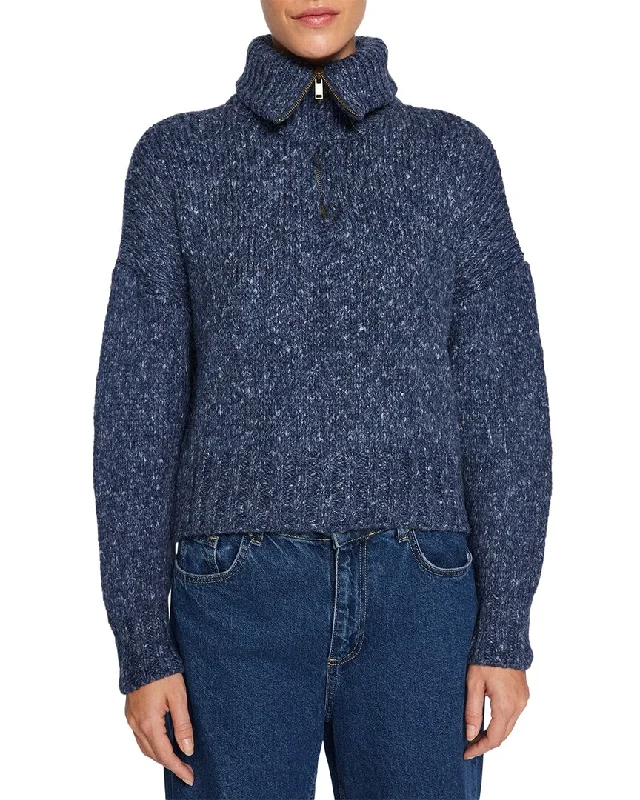 Trendyol Oversized Sweater Transparent Opaque Sheer