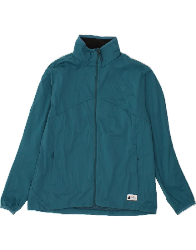 MOUNTAIN EQUIPMENT Womens Rain Jacket UK 14 Large Blue Polyester Corduroy Jacket Velvet Jacket Brocade Jacket MOUNTAIN EQUIPMENT Womens Rain Jacket UK 14 Large Blue Polyester Corduroy Jacket Velvet Jacket Brocade Jacket