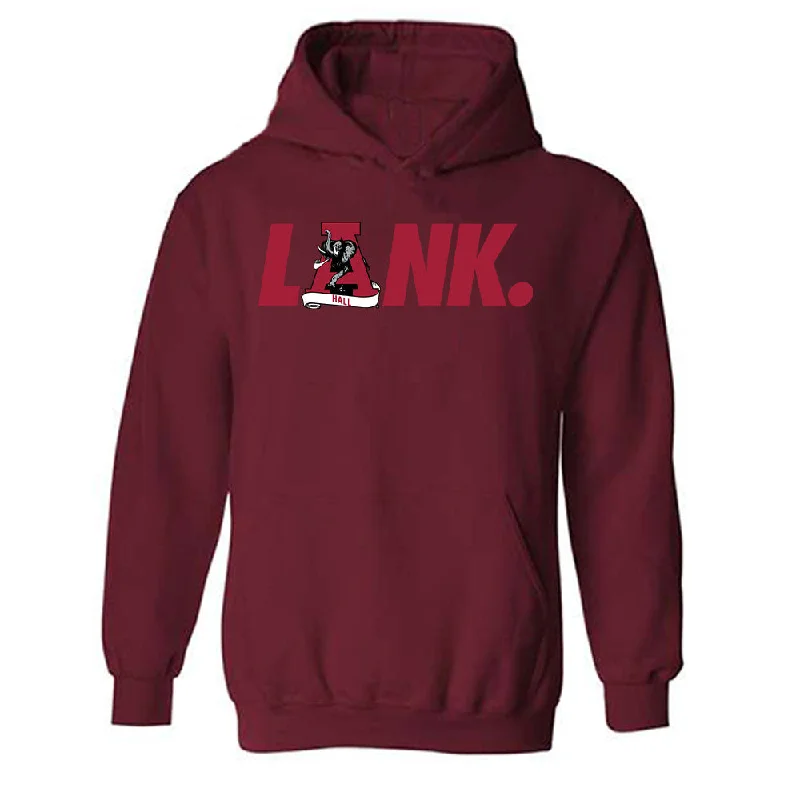 Alabama - NCAA Women's Rowing : Lizzie Hall - LANK Generic Shersey Hooded Sweatshirt Hoodie with Drawcord Adjustable Secure Alabama - NCAA Women's Rowing : Lizzie Hall - LANK Generic Shersey Hooded Sweatshirt Hoodie with Drawcord Adjustable Secure