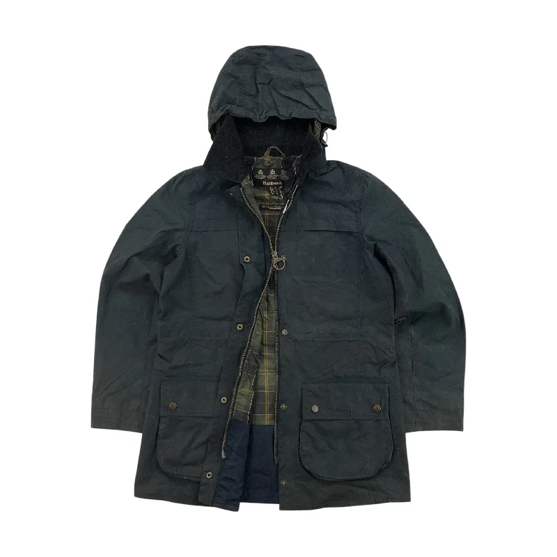 Barbour Herterton Wax Jacket - Women/36 Oversized Jacket Tailored Jacket Straight Jacket