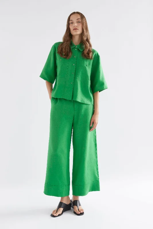 Anneli Light Linen Pant Stylish Slim Trousers