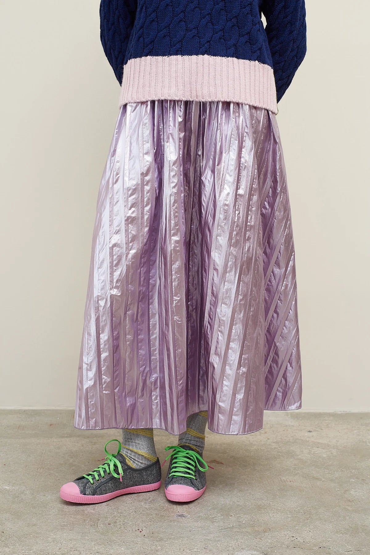 Bliss Skirt in Pink chiffon skirt flowing
