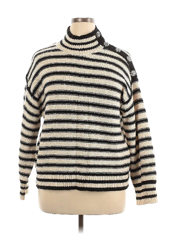 Turtleneck Sweater Fitted Loose Oversized