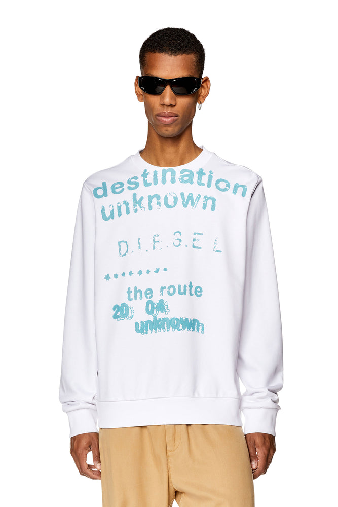 Sweatshirt with Destination print Hoodie with Slim Fit Tailored Modern