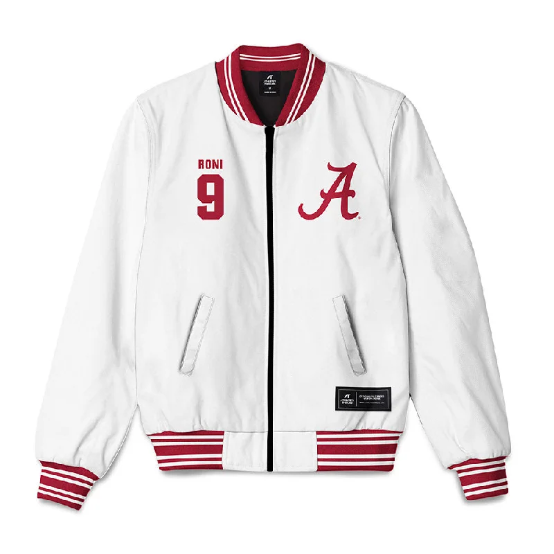 Alabama - NCAA Women's Soccer : Ashley Roni - Bomber Jacket Trench Coat Raincoat Waterproof Jacket