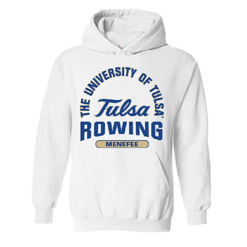 Tulsa - NCAA Women's Rowing : Sarah Menefee - Classic Fashion Shersey Hooded Sweatshirt Zip Hoodie Drawstring Kangaroo Pocket Tulsa - NCAA Women's Rowing : Sarah Menefee - Classic Fashion Shersey Hooded Sweatshirt Zip Hoodie Drawstring Kangaroo Pocket
