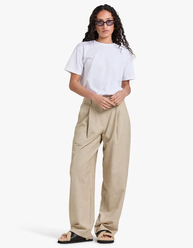 Hamilton Pant - Sandstone Modern Bootcut Pants