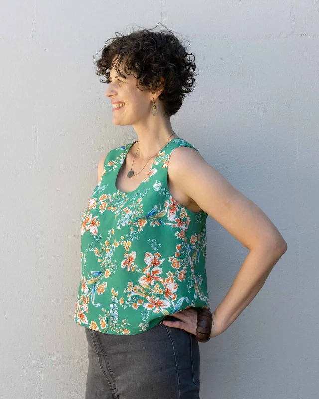 Sew DIY Miri Tank Top scoop neck tank