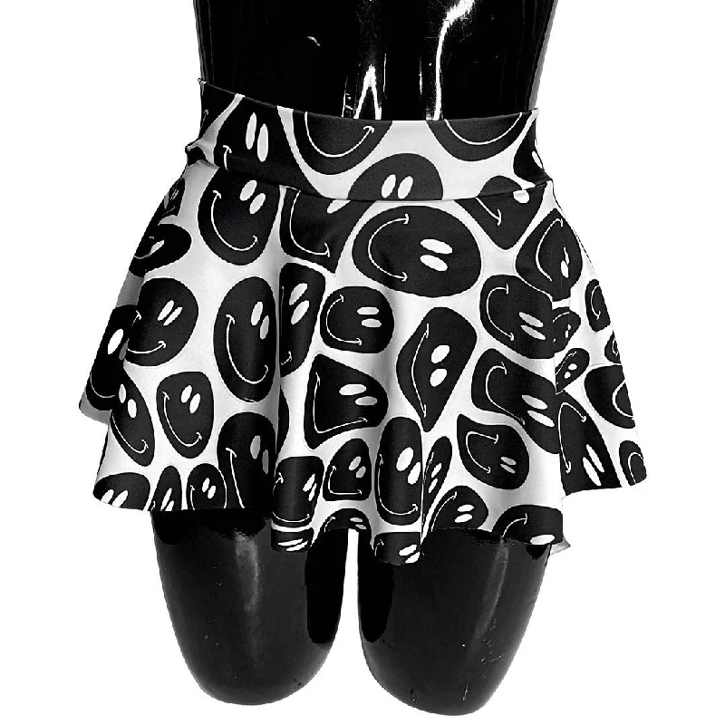 Lyte Couture Hand-Sewn Smiley Circle Skirt velvet skirt luxurious