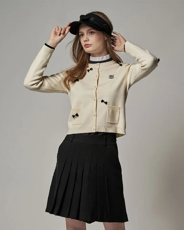 Pleated F/W Short Pants - Black Slim Fit Casual Pants