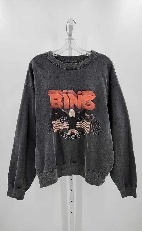 Anine Bing Sweatshirt (Pre-owned) Graphic Hoodie Design Print