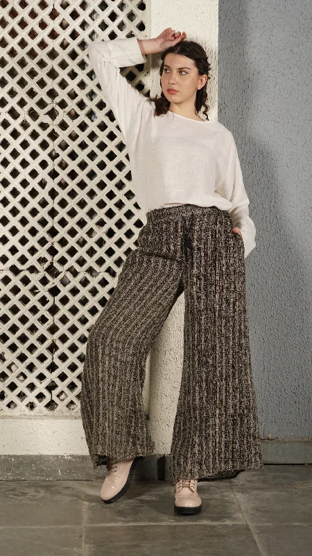 Dara Linen Pant in Onyx Stylish Casual Pants