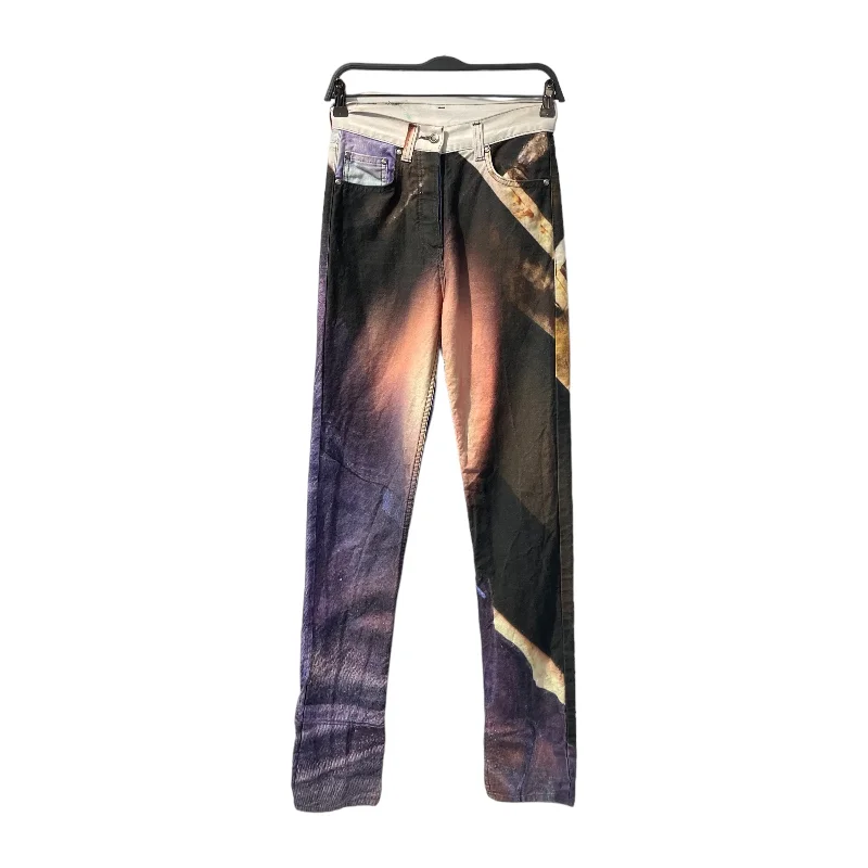 SERAPIS MARITIME/Straight Pants/S/All Over Print/Cotton/MLT/ Modern Bootcut Pants