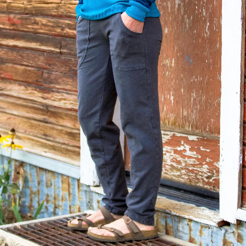 SALE - XL - Hemp Inspire Pocket Pants Fashionable Tapered Leg Pants