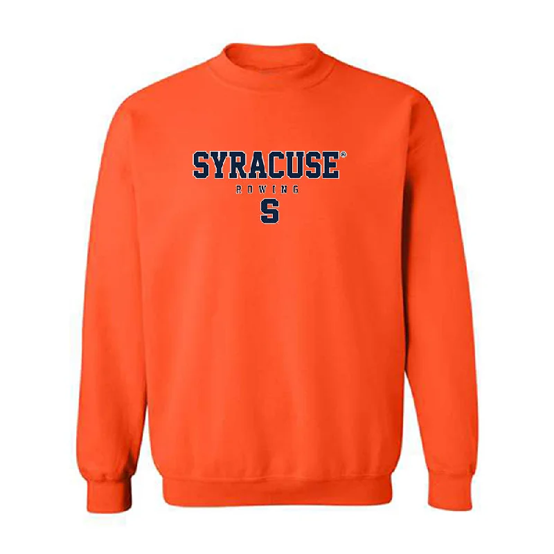 Syracuse - NCAA Women's Rowing : Hallie Rehl - Classic Shersey Crewneck Sweatshirt Hoodie Sweatshirt Pullover Syracuse - NCAA Women's Rowing : Hallie Rehl - Classic Shersey Crewneck Sweatshirt Hoodie Sweatshirt Pullover