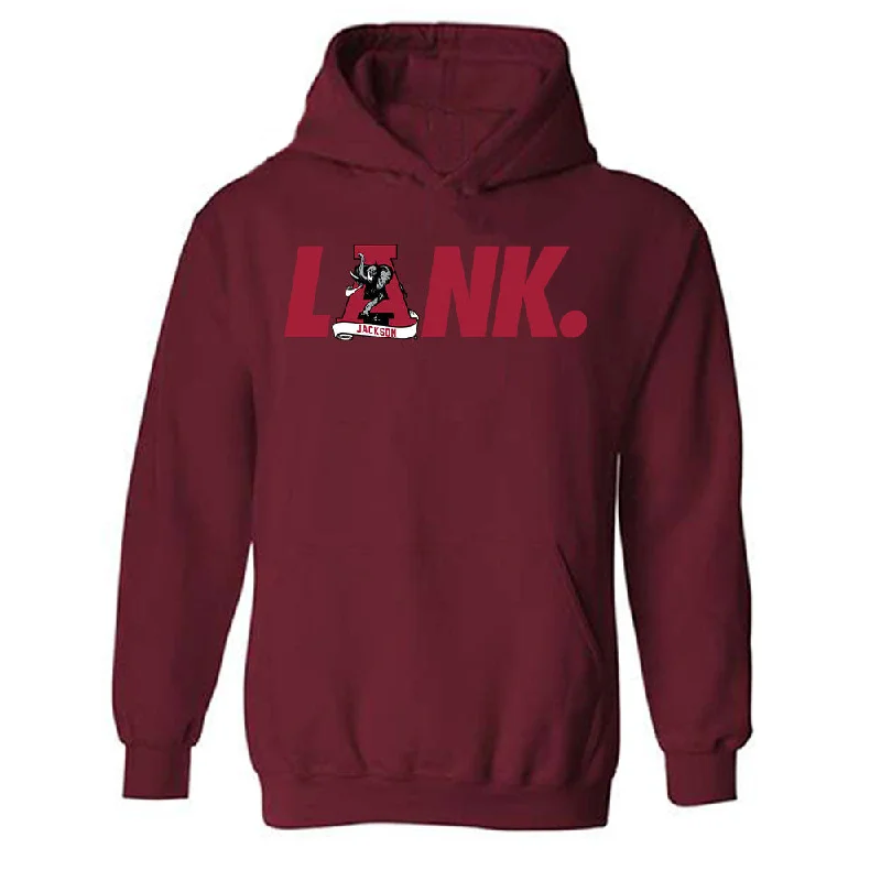 Alabama - NCAA Women's Rowing : Elsie Jackson - LANK Generic Shersey Hooded Sweatshirt Hoodie with Slim Fit Tailored Modern Alabama - NCAA Women's Rowing : Elsie Jackson - LANK Generic Shersey Hooded Sweatshirt Hoodie with Slim Fit Tailored Modern