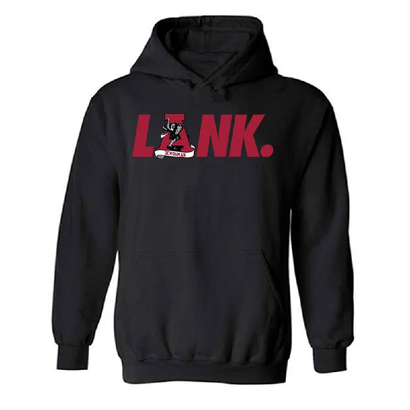 Alabama - NCAA Women's Rowing : Shelby Schoeman - LANK Generic Shersey Hooded Sweatshirt Hoodie with Patch Decorative Personalized Alabama - NCAA Women's Rowing : Shelby Schoeman - LANK Generic Shersey Hooded Sweatshirt Hoodie with Patch Decorative Personalized