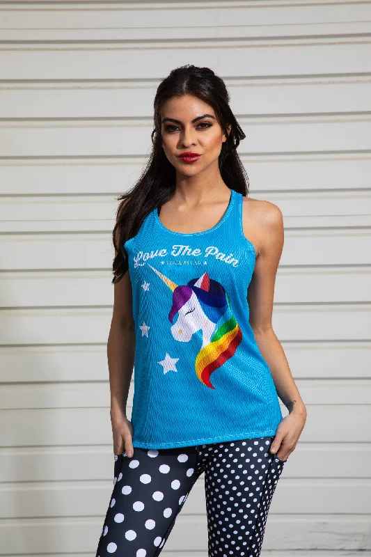 Unicorn Run Tank basic tank top