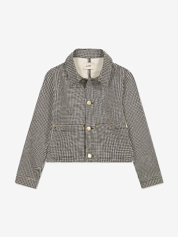 DL1961 Girls Manning Jacket in Grey Denim Jacket Leather Jacket Suede Jacket