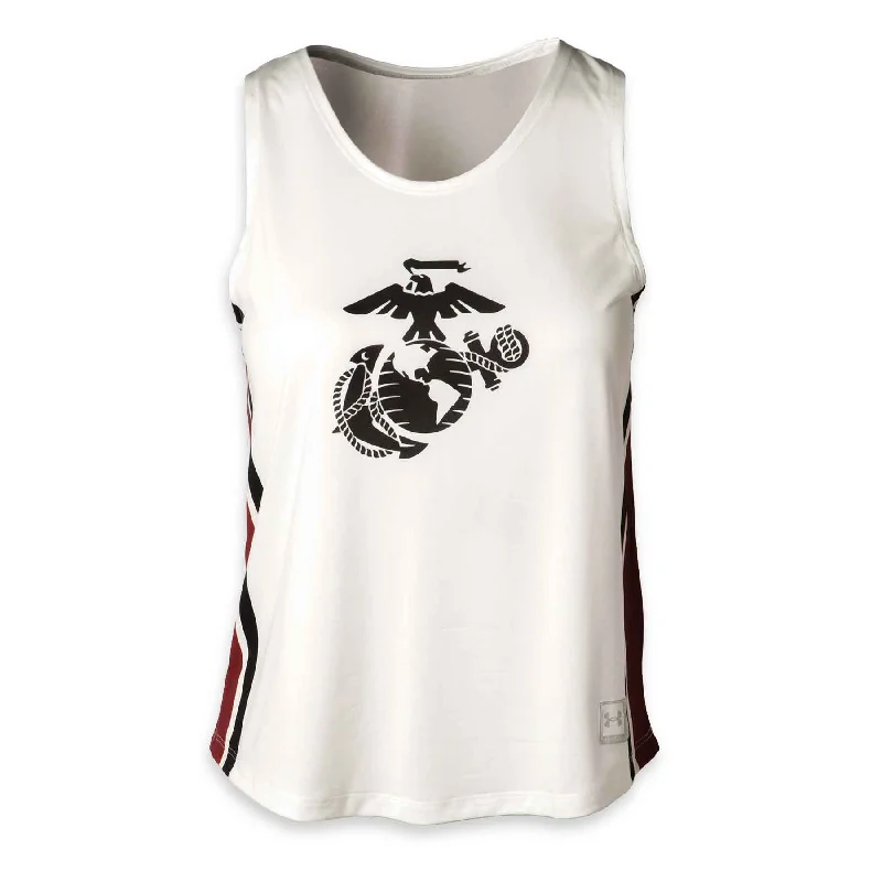 Women's EGA Striped Tank floral tank top