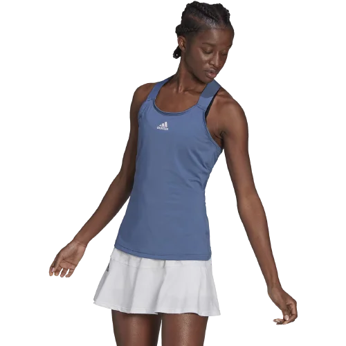 Adidas Y-Tank topp Navy stretchy tank top
