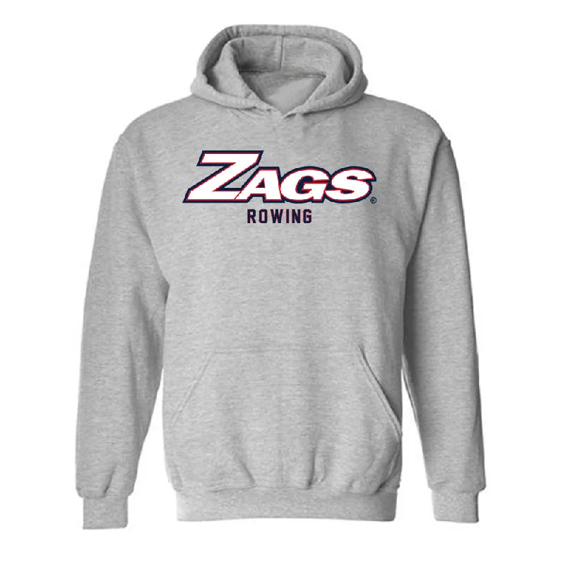 Gonzaga - NCAA Women's Rowing : Amanda Triebensee - Classic Shersey Hooded Sweatshirt Hoodie with Lace Feminine Delicate Gonzaga - NCAA Women's Rowing : Amanda Triebensee - Classic Shersey Hooded Sweatshirt Hoodie with Lace Feminine Delicate
