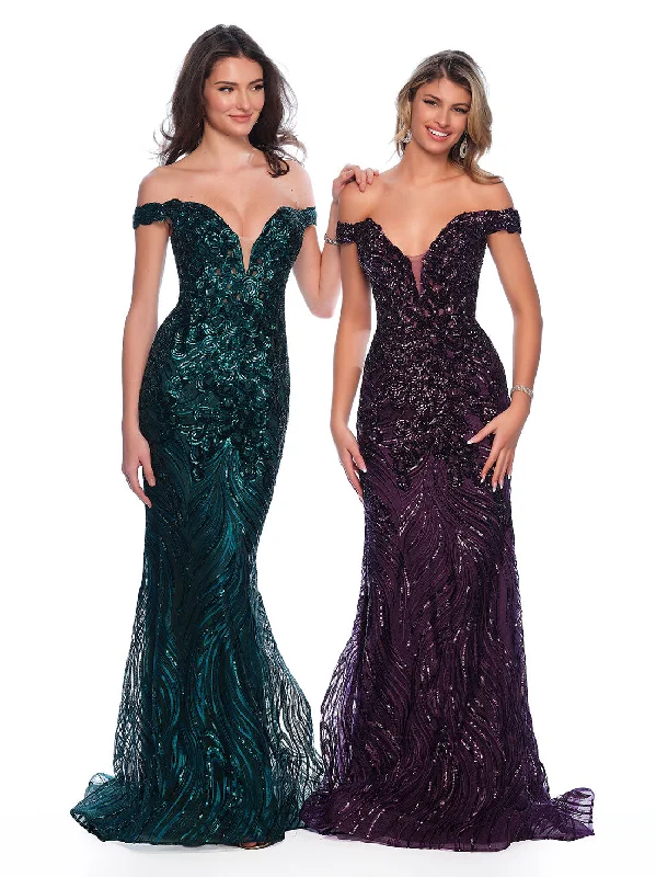 Long Evening Dress by Dave and Johnny 11002 Tunics Sale discount