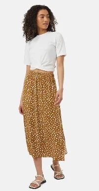 TenTree EcoWoven Crepe Skirt lace skirt intricate