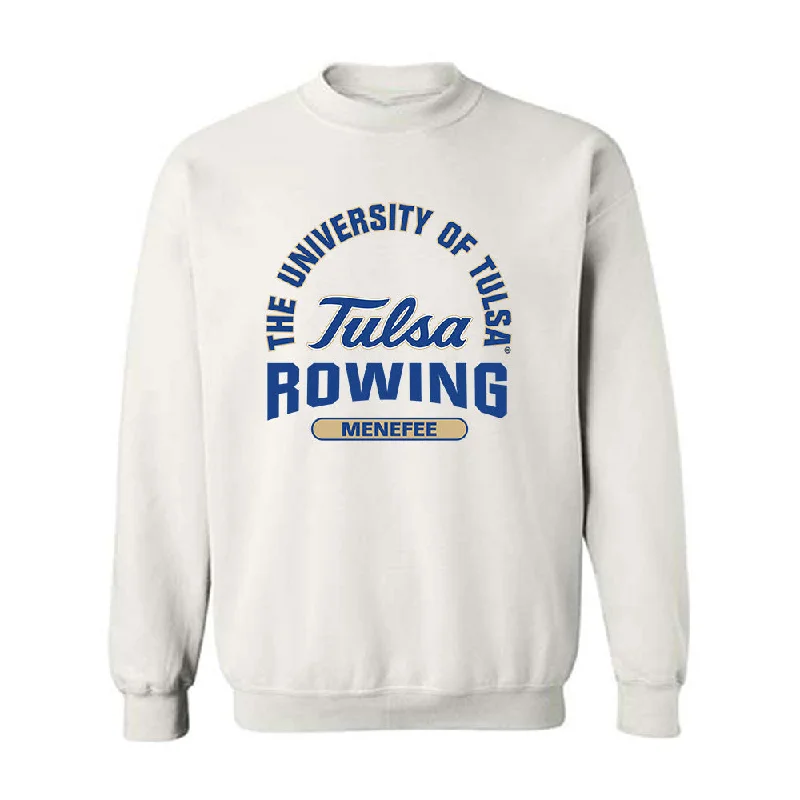 Tulsa - NCAA Women's Rowing : Sarah Menefee - Classic Fashion Shersey Crewneck Sweatshirt Oversized Hoodie Comfort Casual Tulsa - NCAA Women's Rowing : Sarah Menefee - Classic Fashion Shersey Crewneck Sweatshirt Oversized Hoodie Comfort Casual