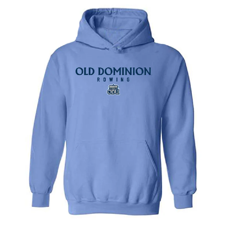 Old Dominion - NCAA Women's Rowing : Hannah Roderick - Classic Shersey Hooded Sweatshirt Hoodie with Embroidery Detailed Premium Old Dominion - NCAA Women's Rowing : Hannah Roderick - Classic Shersey Hooded Sweatshirt Hoodie with Embroidery Detailed Premium