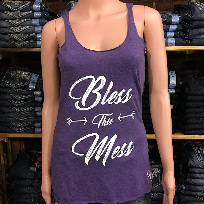 Bless This Mess Tank lounge tank top