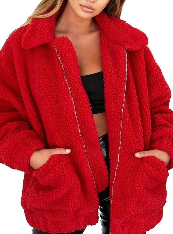 Elegant Faux Fur Coat Women Warm Soft Zipper Fur Jacket Tiered Jacket Buttoned Jacket Zippered Jacket Elegant Faux Fur Coat Women Warm Soft Zipper Fur Jacket Tiered Jacket Buttoned Jacket Zippered Jacket