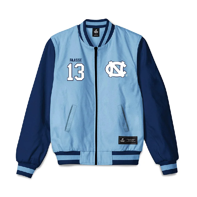 UNC - NCAA Women's Soccer : Kate Faasse - Bomber Jacket Cotton Fabric Linen Fabric Terry Fabric