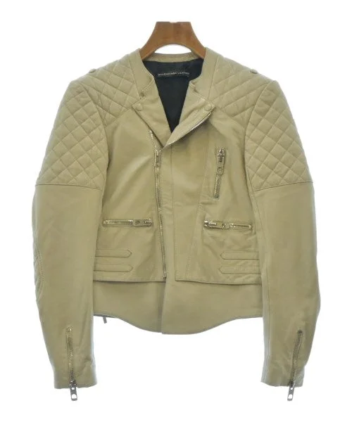 BALENCIAGA Motercycle Jackets Front Pockets Side Pockets Patch Pockets