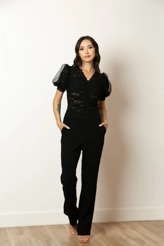 Crepe Suit Pants Elegant Silk Pants