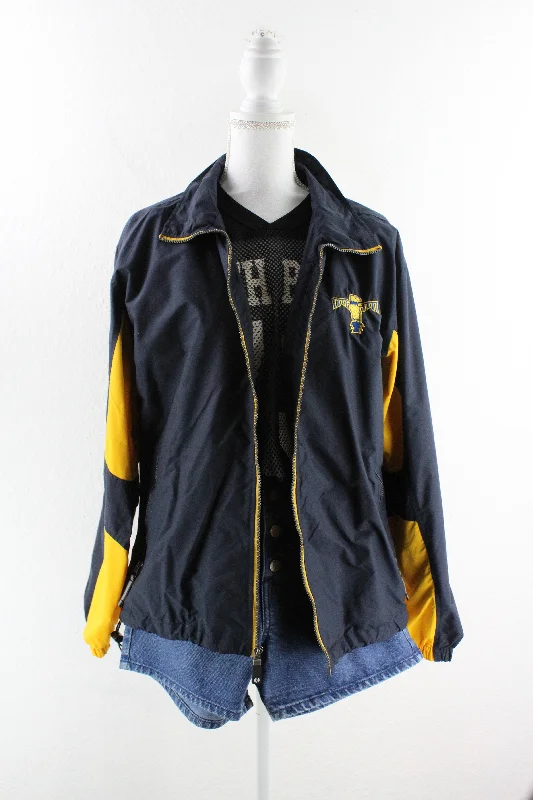 Vintage Holloway Jacket (M) Hooded Jacket Caped Jacket Shawl Collar Jacket