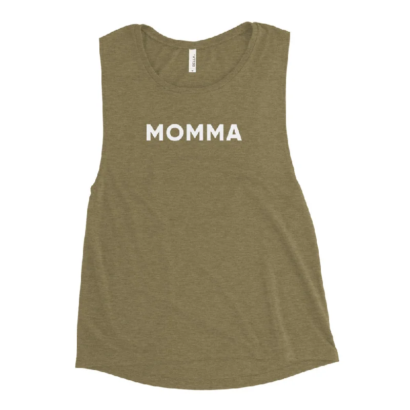 Momma | Women's Muscle Tank seamless tank top