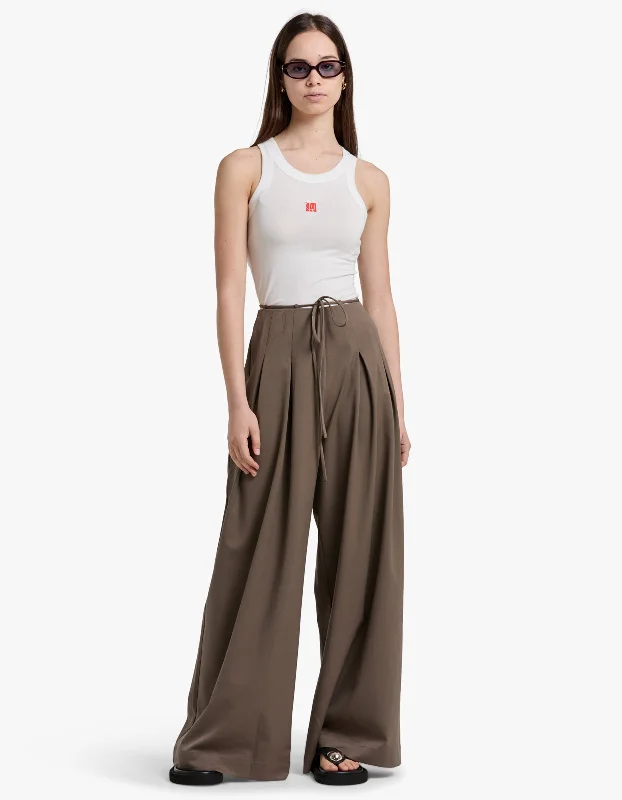 Lincoln Pant - Taupe Soft Cotton Pants