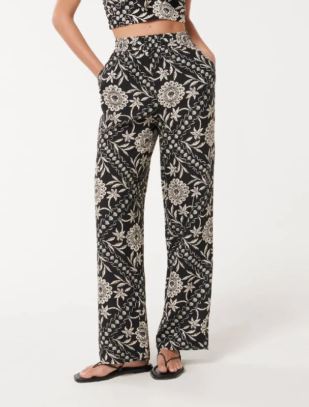 Annie Wide Leg Pants Casual Sweatpants Style